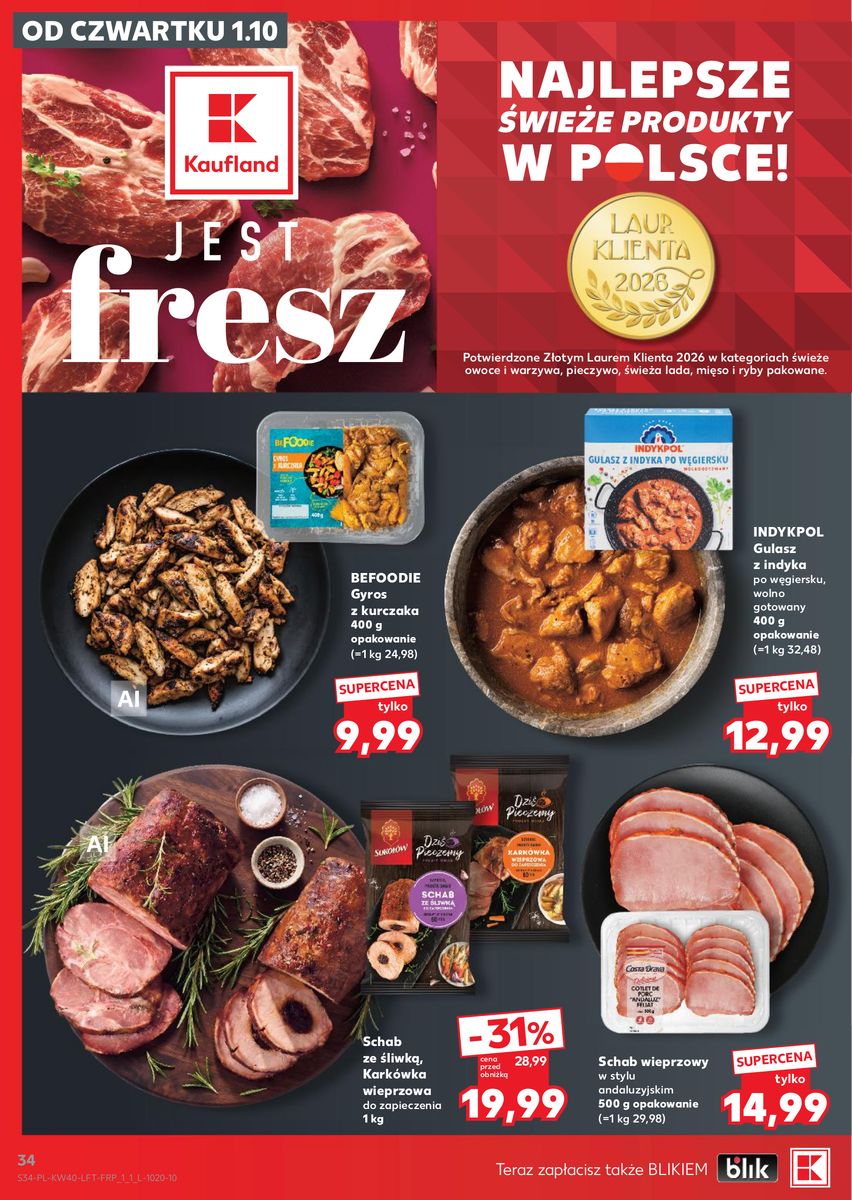 Kaufland catalog page 34 — 2026-10-01 to 2026-10-07