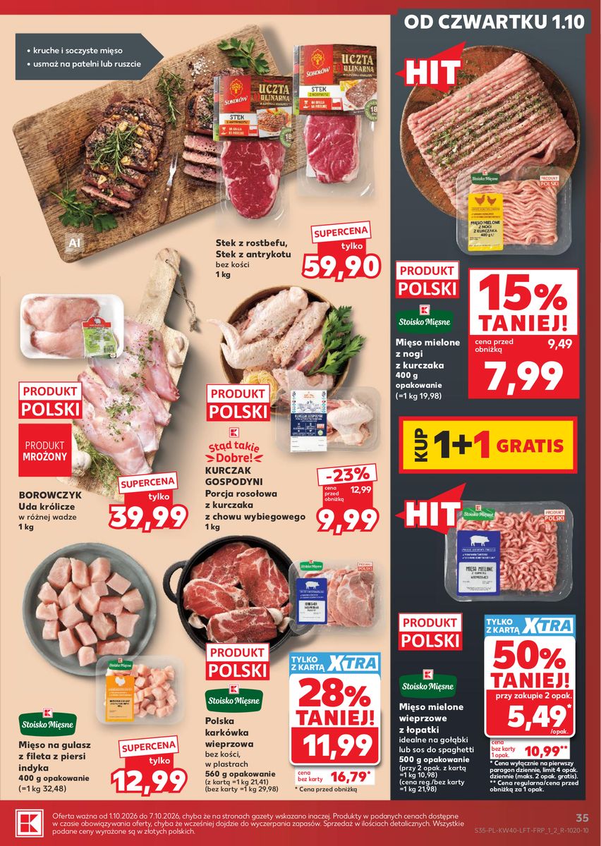 Kaufland catalog page 35 — 2026-10-01 to 2026-10-07