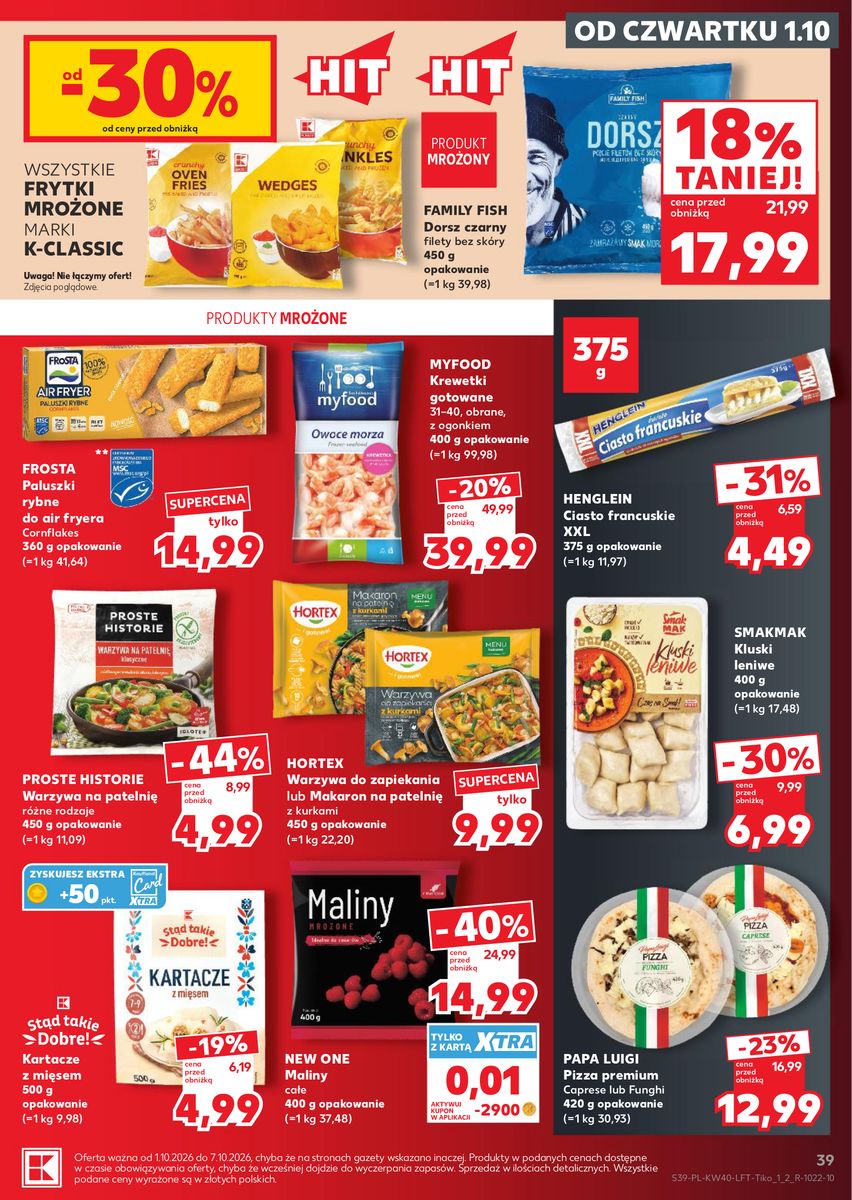 Kaufland catalog page 39 — 2026-10-01 to 2026-10-07
