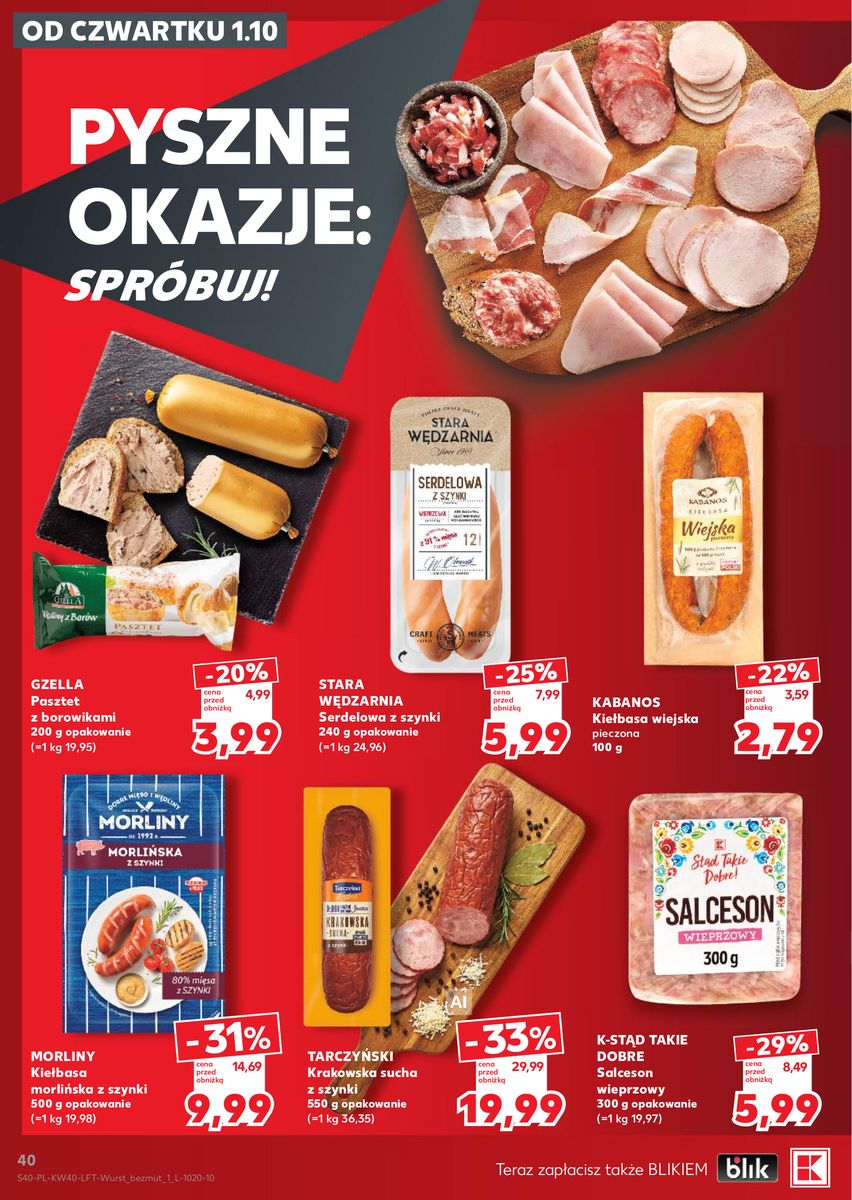 Kaufland catalog page 40 — 2026-10-01 to 2026-10-07