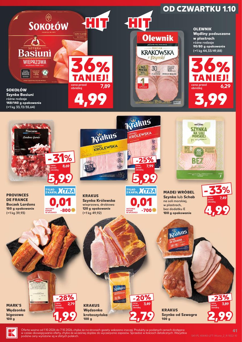 Kaufland catalog page 41 — 2026-10-01 to 2026-10-07