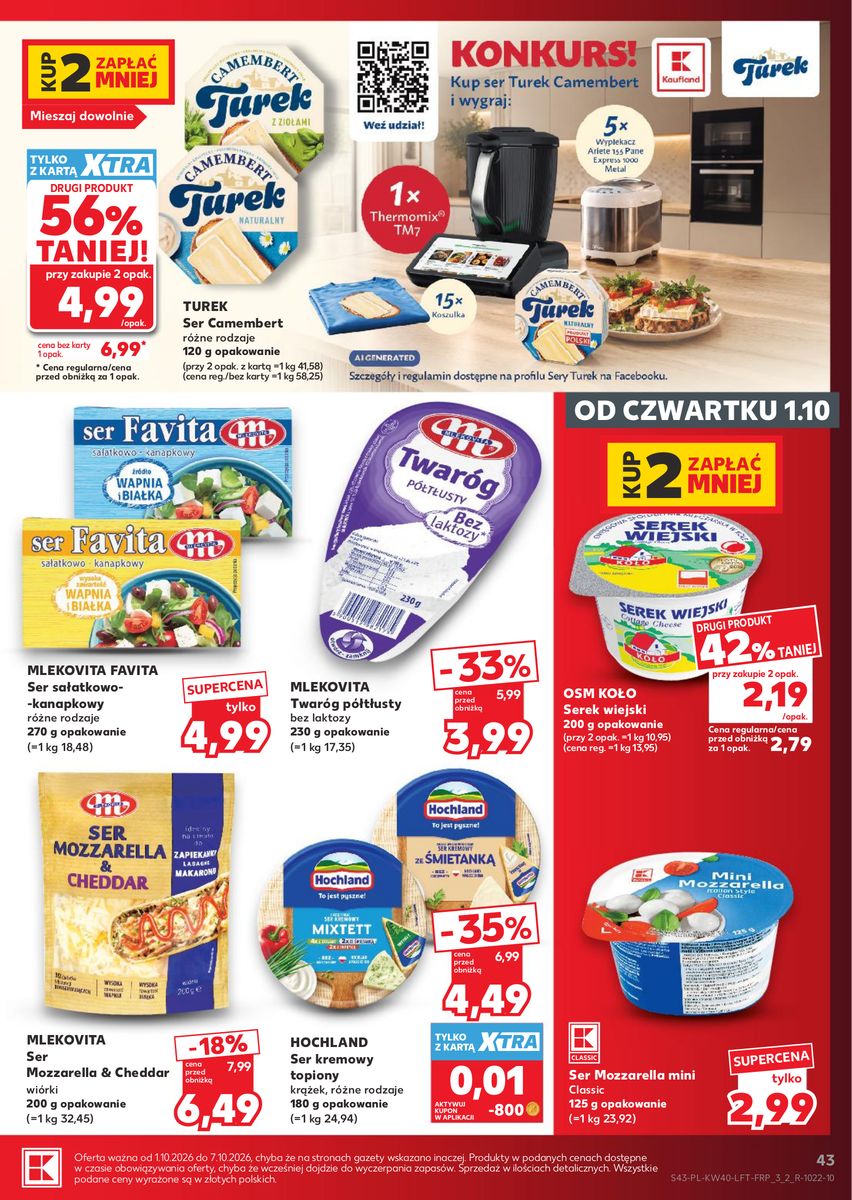 Kaufland catalog page 43 — 2026-10-01 to 2026-10-07