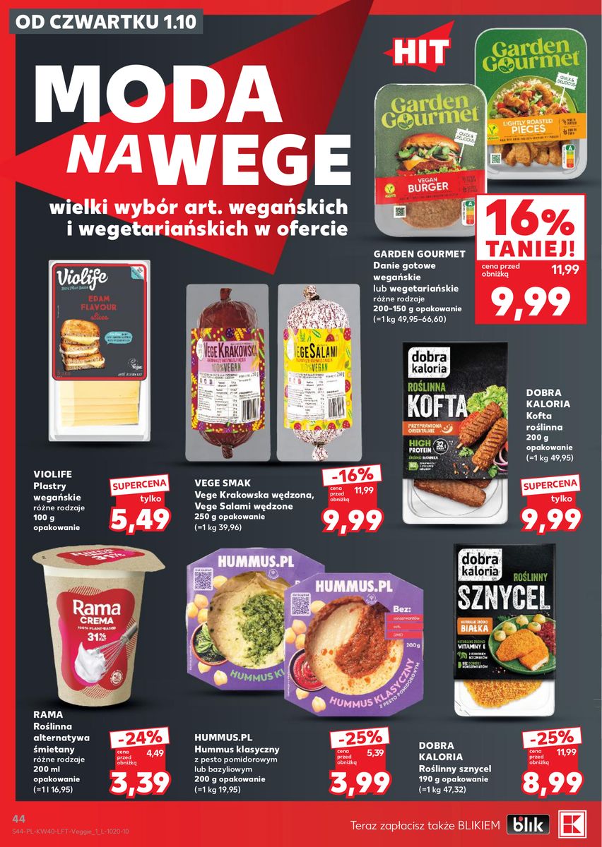 Kaufland catalog page 44 — 2026-10-01 to 2026-10-07