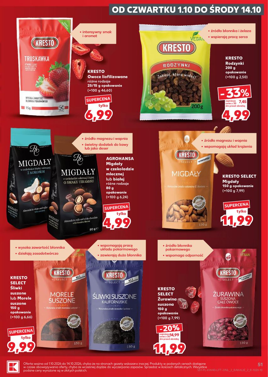 Kaufland catalog page 51 — 2026-10-01 to 2026-10-07