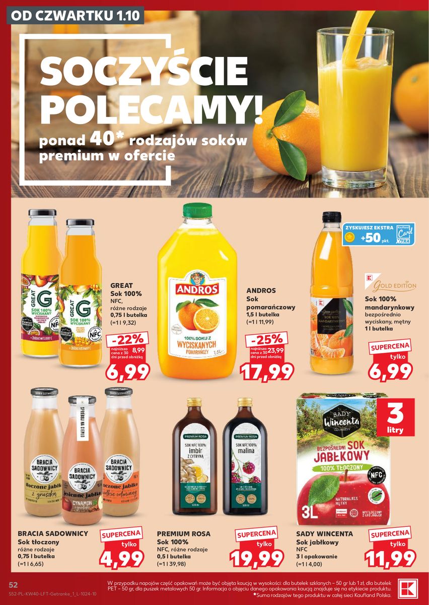 Kaufland catalog page 52 — 2026-10-01 to 2026-10-07