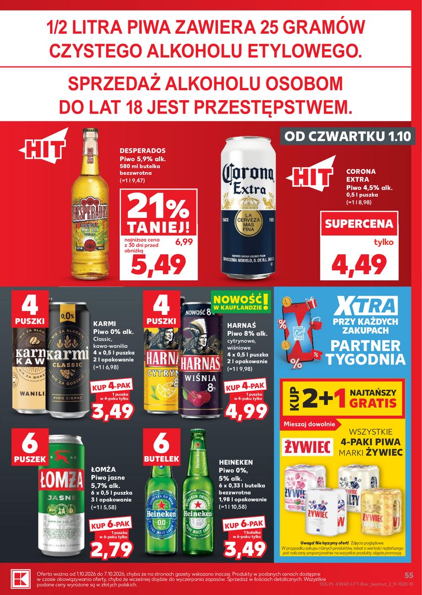 Kaufland catalog page 55 — 2026-10-01 to 2026-10-07