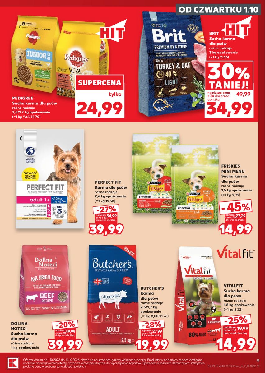 Kaufland catalog page 9 — 2026-10-01 to 2026-10-14