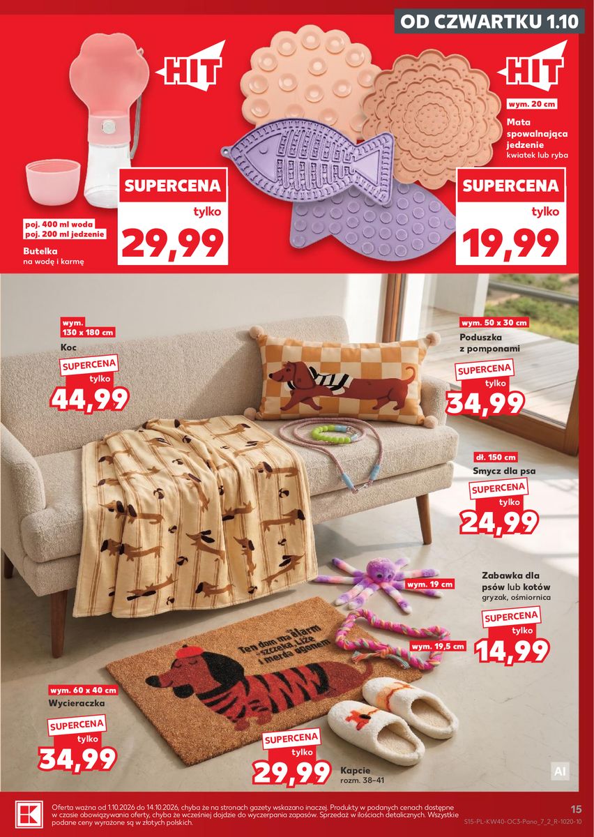 Kaufland catalog page 15 — 2026-10-01 to 2026-10-14