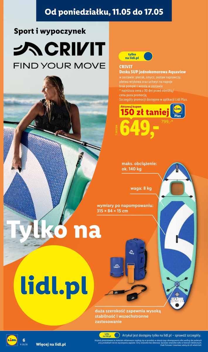 Lidl catalog page 6 — 2026-05-11 to 2026-05-11