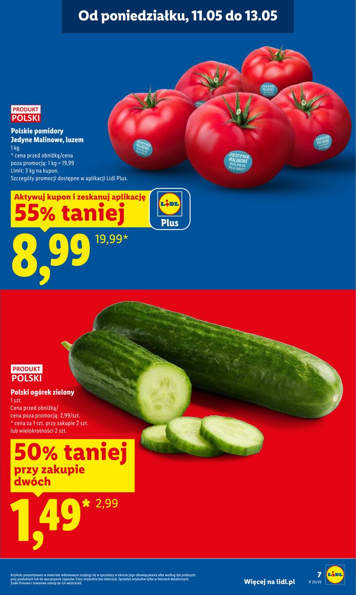 Lidl catalog page 7 — 2026-05-11 to 2026-05-13