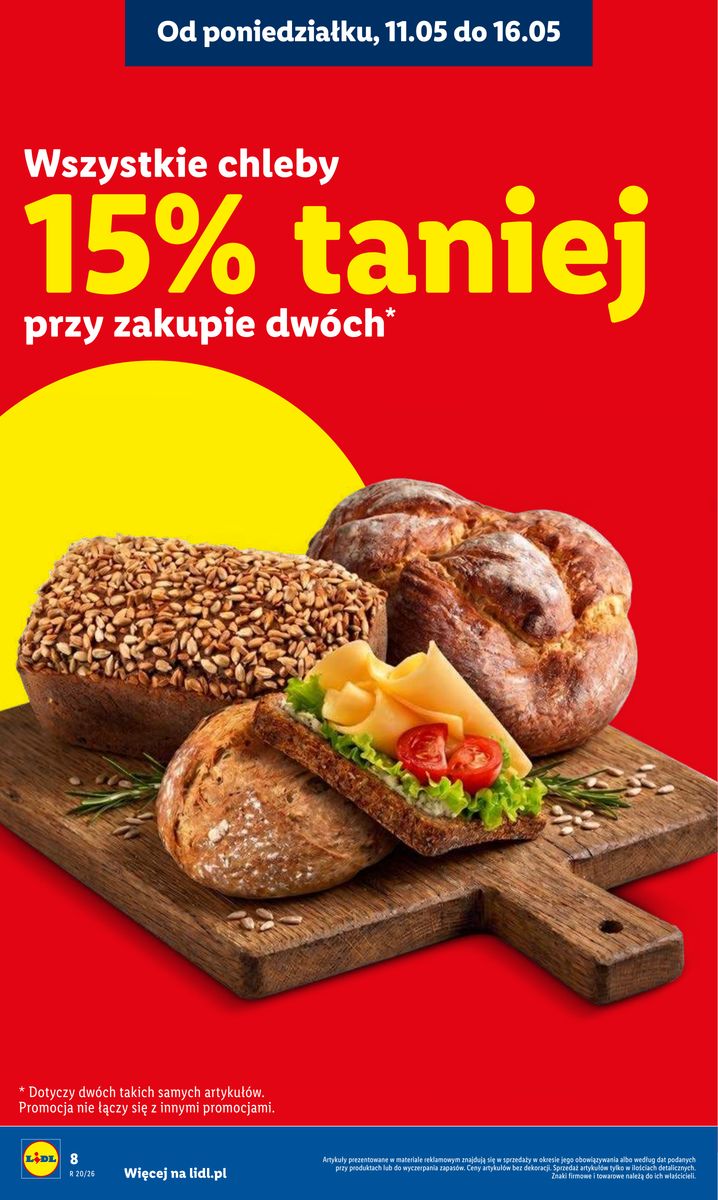Lidl catalog page 8 — 2026-05-11 to 2026-05-13