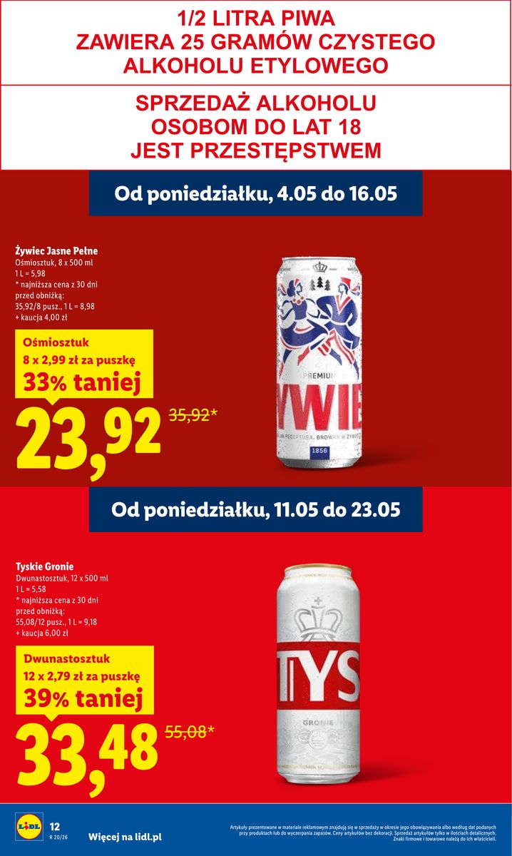 Lidl catalog page 12 — 2026-05-11 to 2026-05-13