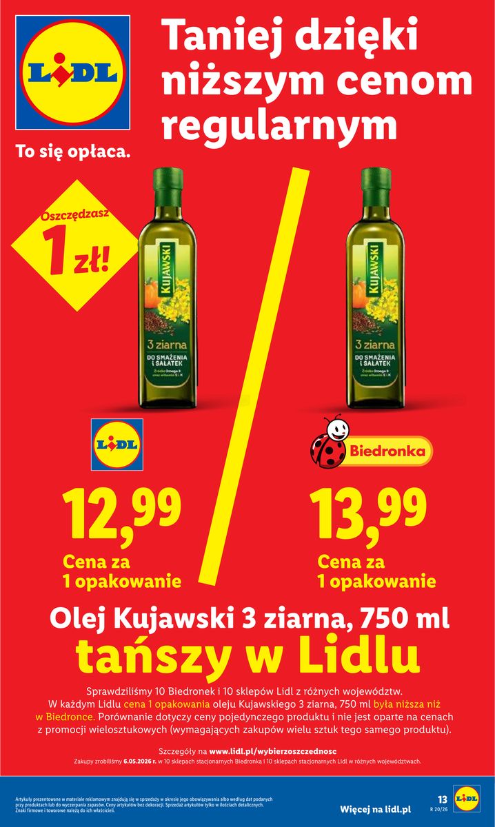 Lidl catalog page 13 — 2026-05-11 to 2026-05-13
