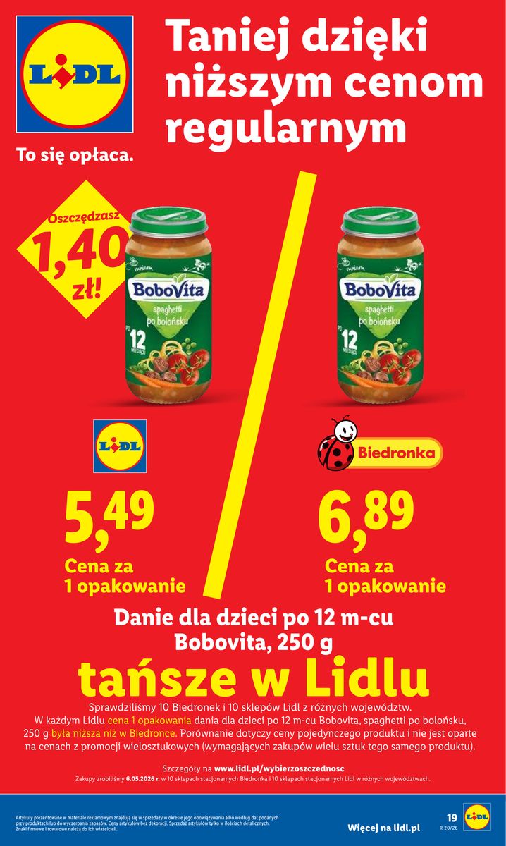Lidl catalog page 19 — 2026-05-11 to 2026-05-13