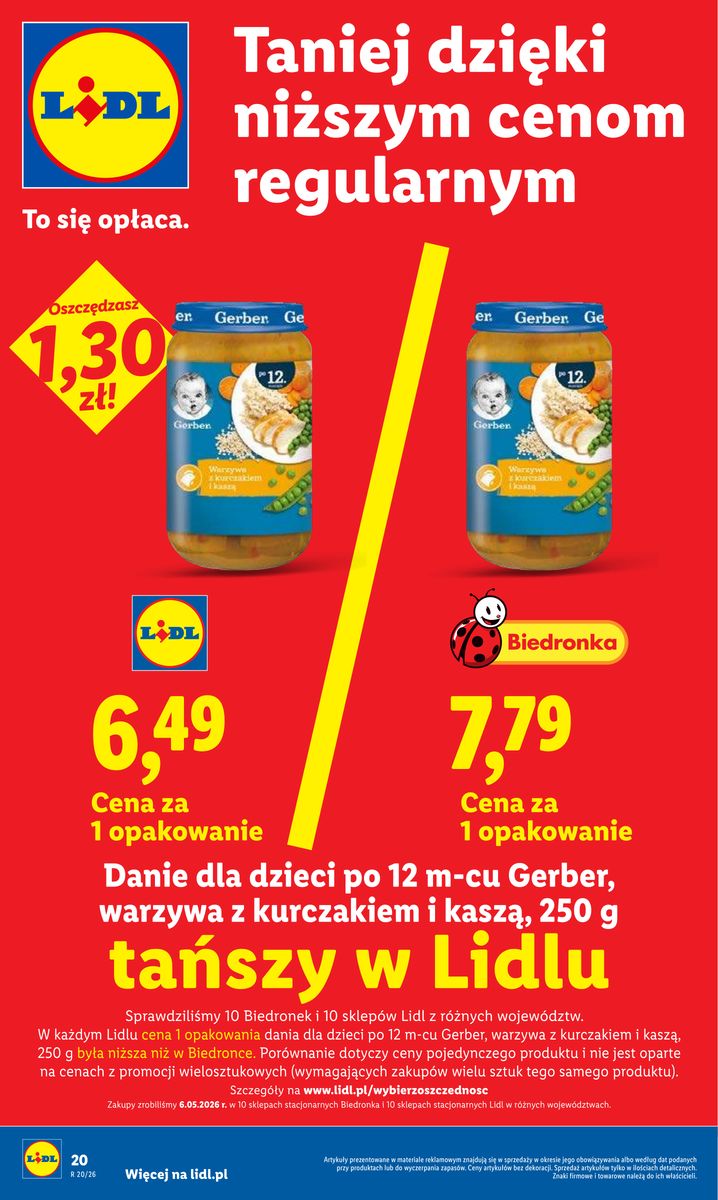 Lidl catalog page 20 — 2026-05-11 to 2026-05-13