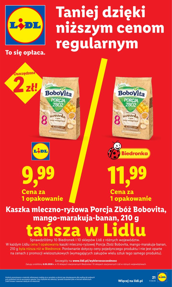 Lidl catalog page 21 — 2026-05-11 to 2026-05-13