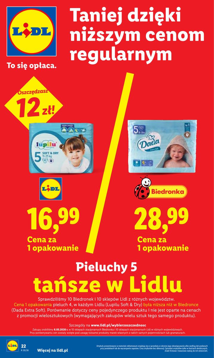 Lidl catalog page 22 — 2026-05-11 to 2026-05-13