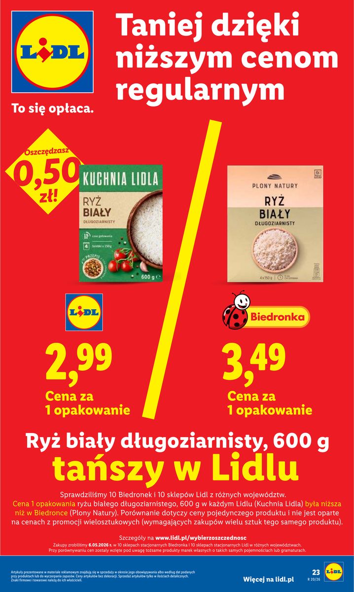 Lidl catalog page 23 — 2026-05-11 to 2026-05-13