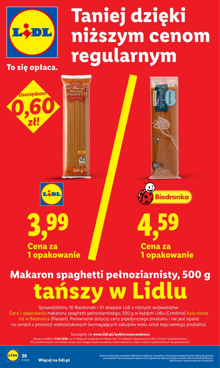 Lidl catalog page 26 — 2026-05-11 to 2026-05-13