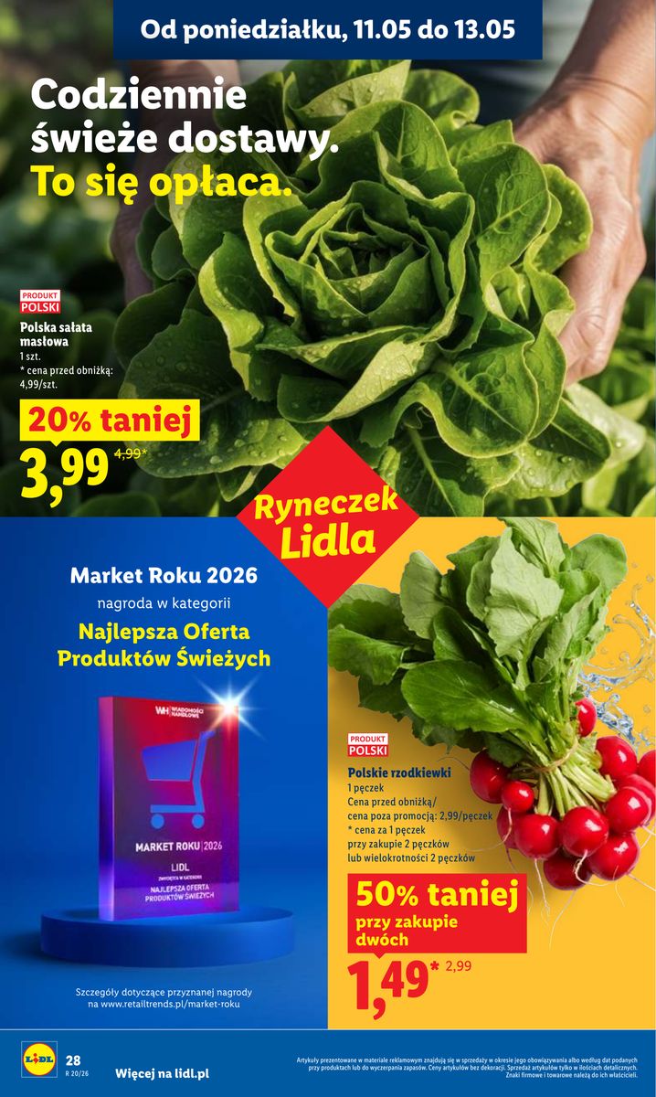 Lidl catalog page 28 — 2026-05-11 to 2026-05-13