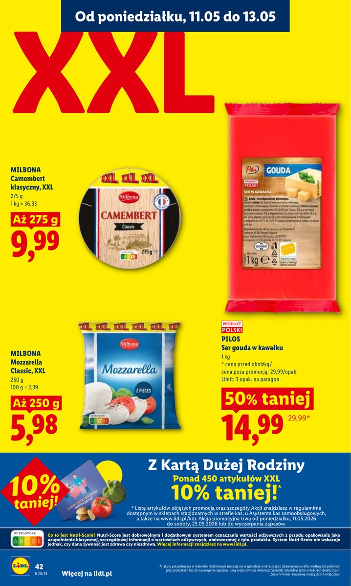 Lidl catalog page 42 — 2026-05-11 to 2026-05-13