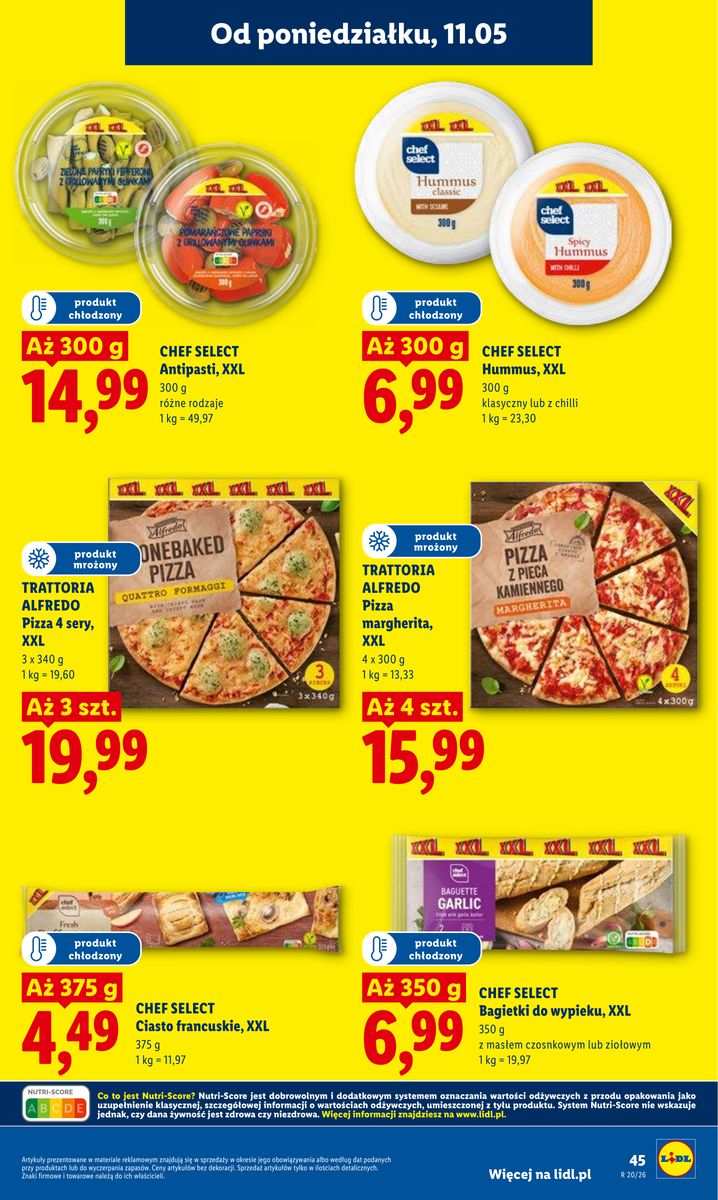Lidl catalog page 45 — 2026-05-11 to 2026-05-13