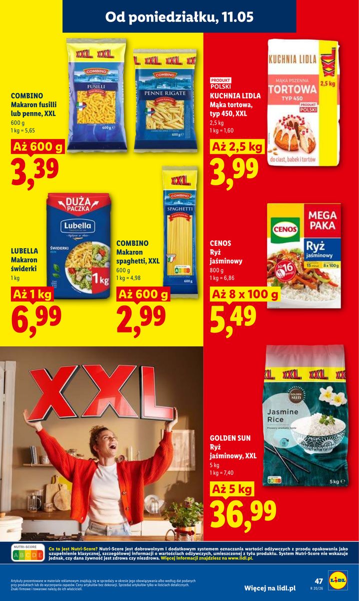Lidl catalog page 47 — 2026-05-11 to 2026-05-13