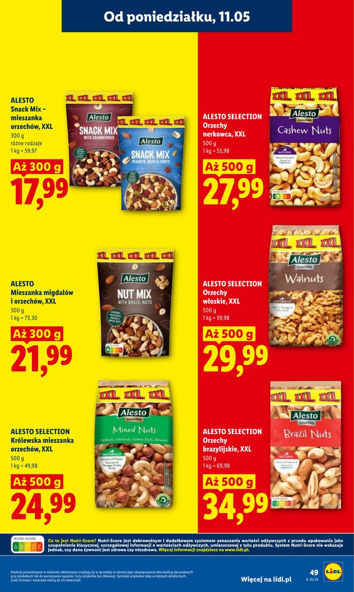 Lidl catalog page 49 — 2026-05-11 to 2026-05-13