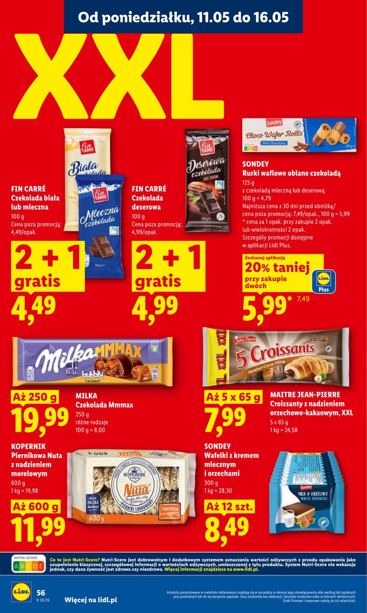 Lidl catalog page 56 — 2026-05-11 to 2026-05-13