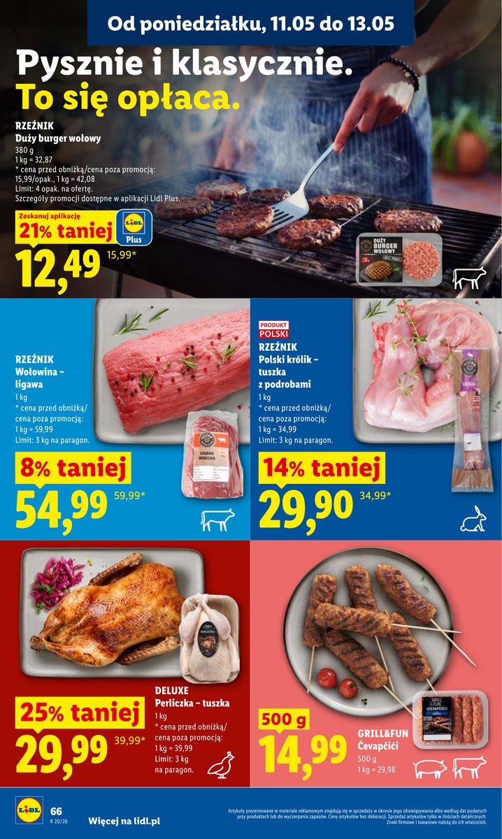 Lidl catalog page 66 — 2026-05-11 to 2026-05-13