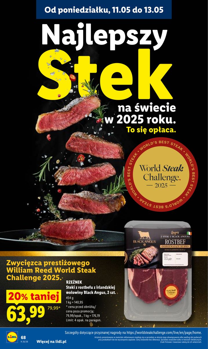 Lidl catalog page 68 — 2026-05-11 to 2026-05-13