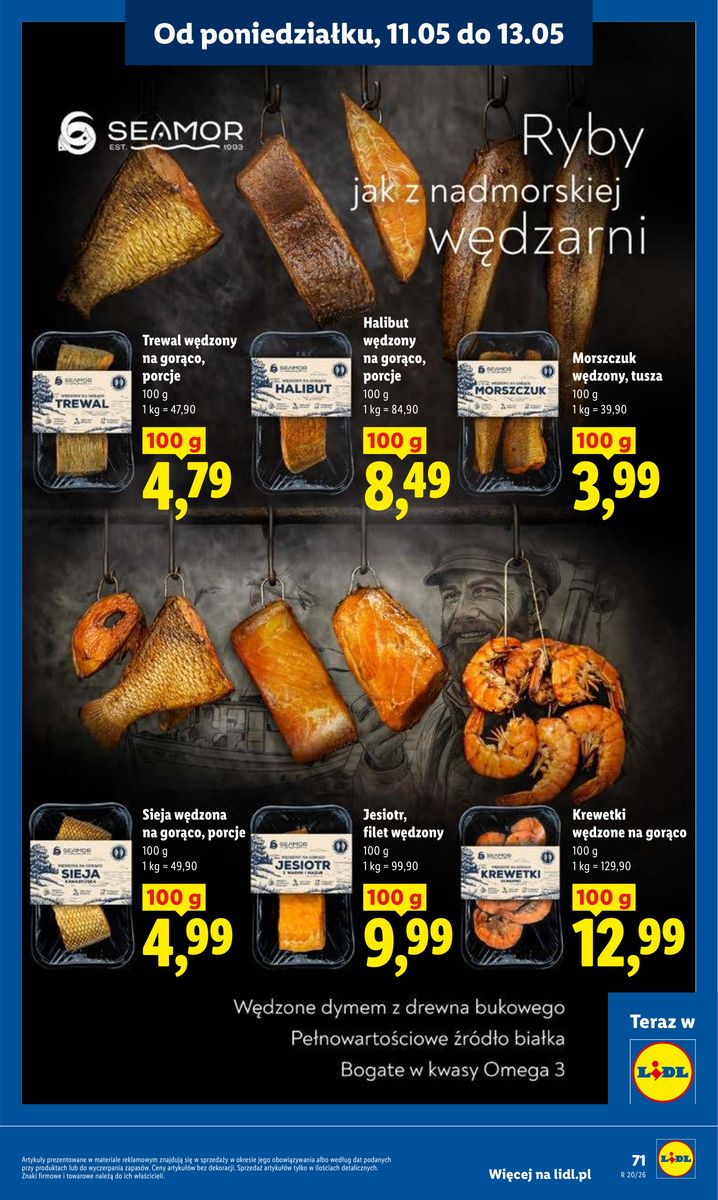 Lidl catalog page 71 — 2026-05-11 to 2026-05-13