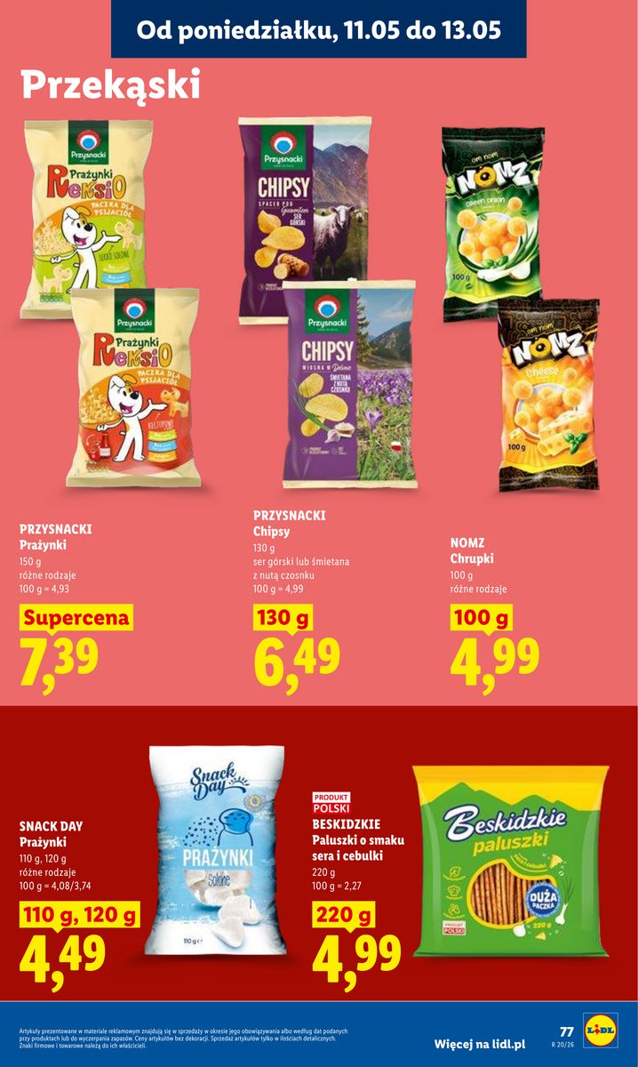 Lidl catalog page 79 — 2026-05-11 to 2026-05-13