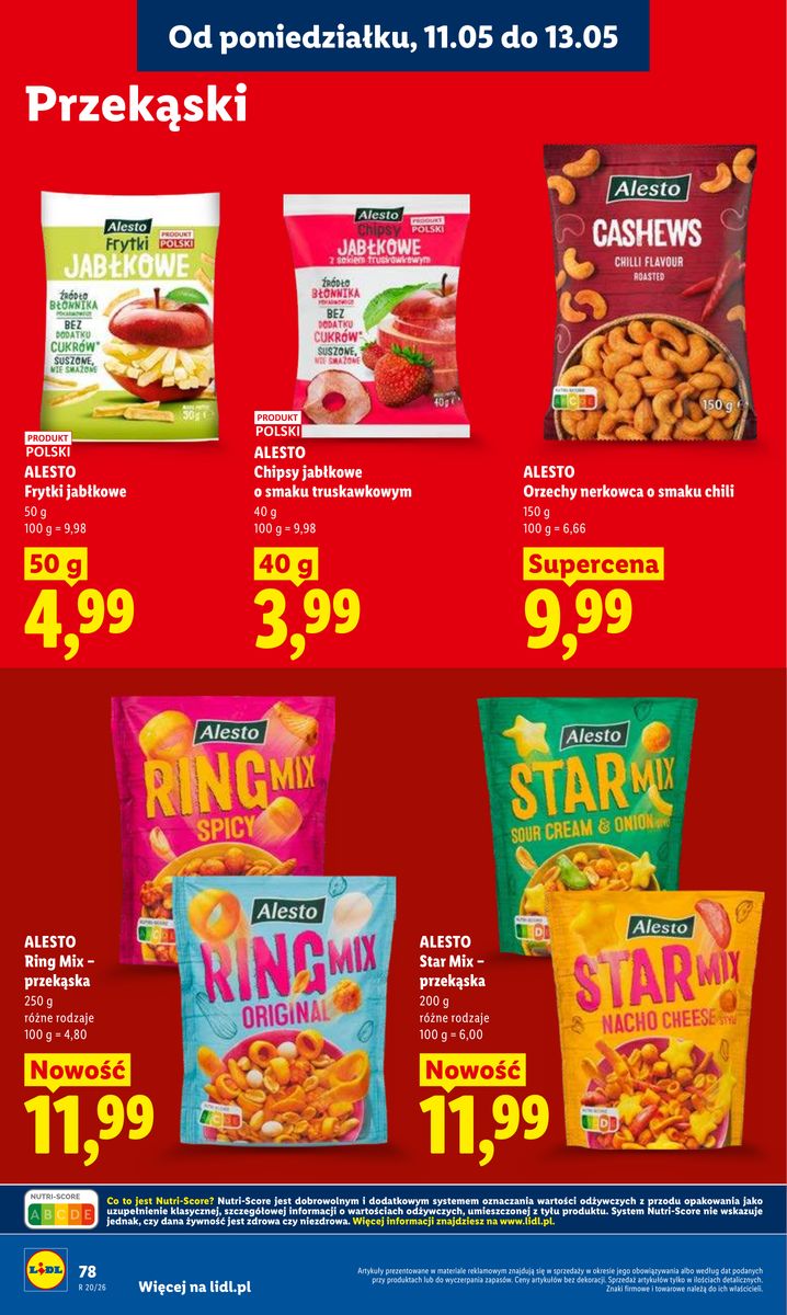 Lidl catalog page 80 — 2026-05-11 to 2026-05-13