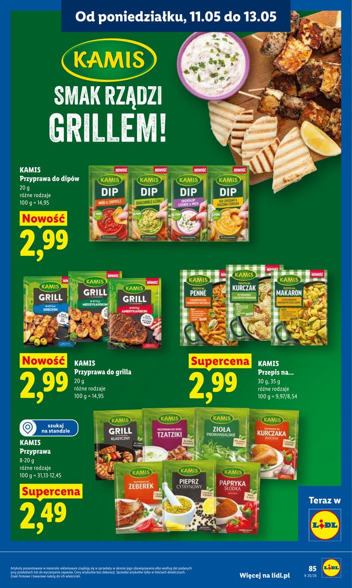 Lidl catalog page 87 — 2026-05-11 to 2026-05-13