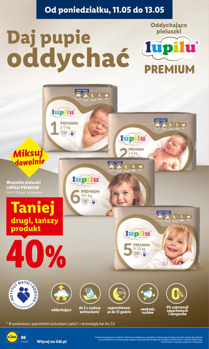 Lidl catalog page 88 — 2026-05-11 to 2026-05-13