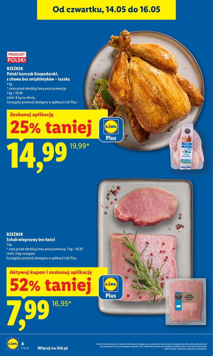 Lidl catalog page 8 — 2026-05-14 to 2026-05-16