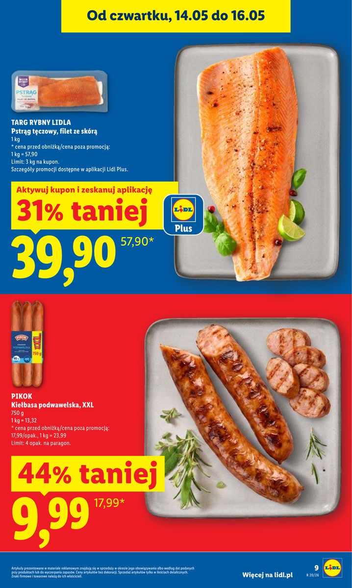 Lidl catalog page 9 — 2026-05-14 to 2026-05-16