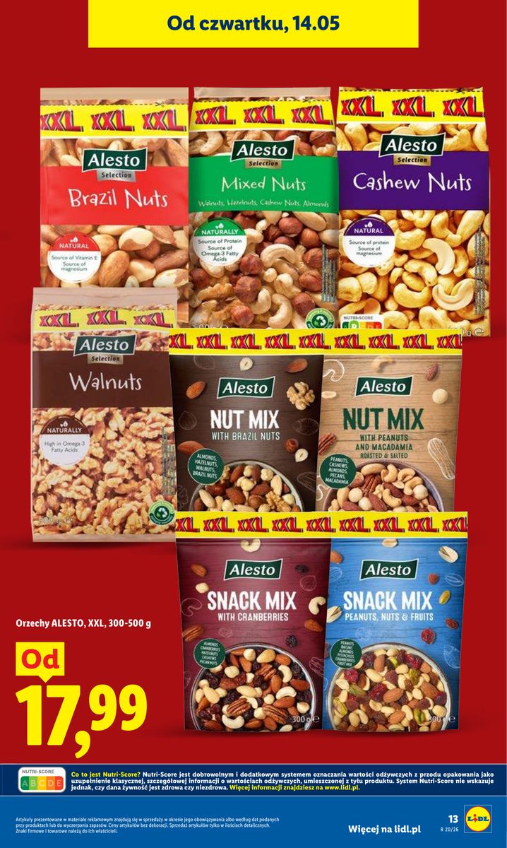 Lidl catalog page 13 — 2026-05-14 to 2026-05-16