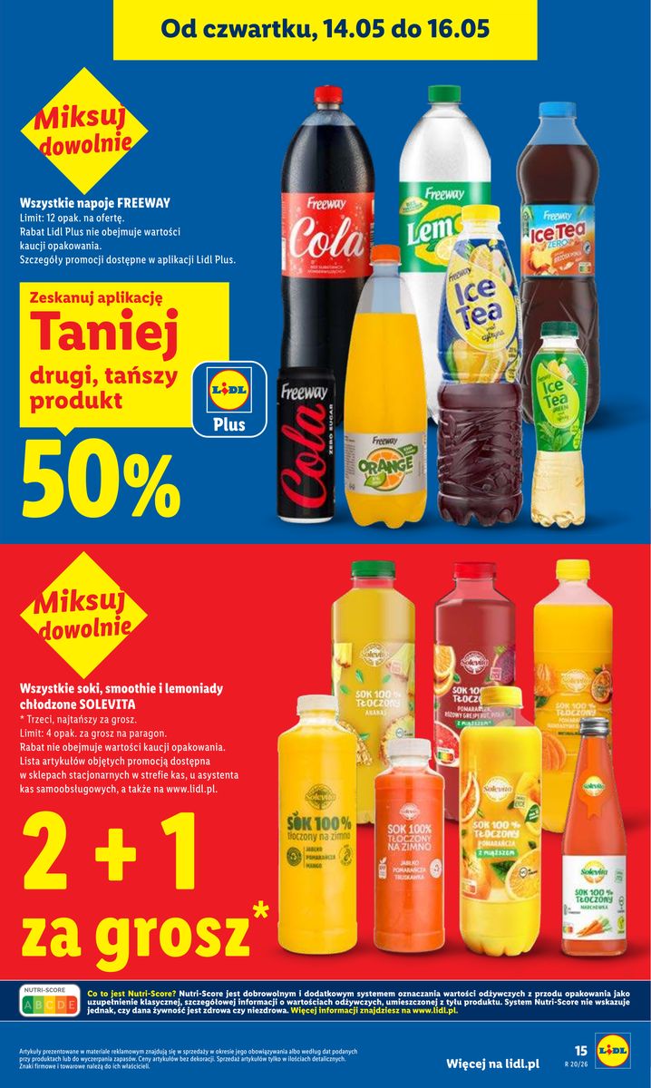 Lidl catalog page 15 — 2026-05-14 to 2026-05-16