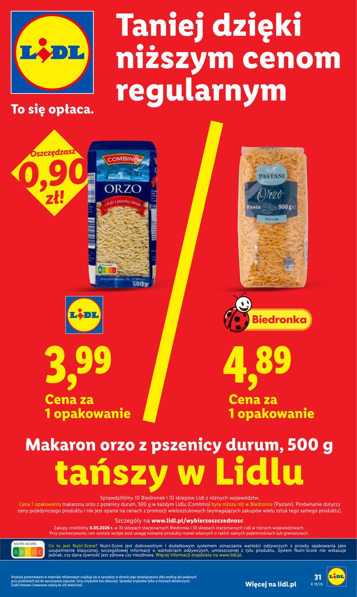 Lidl catalog page 31 — 2026-05-14 to 2026-05-16