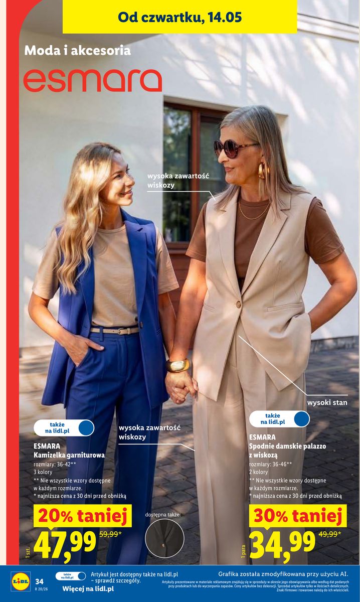 Lidl catalog page 36 — 2026-05-14 to 2026-05-16