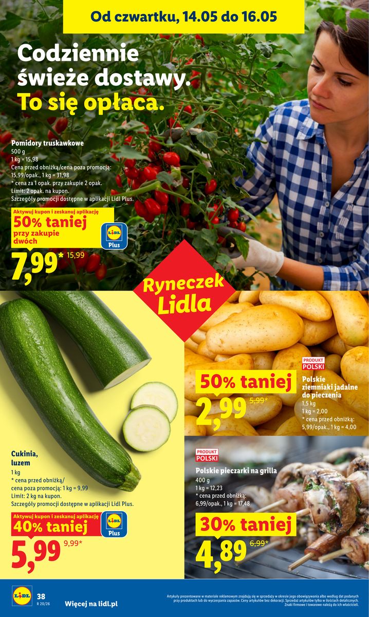 Lidl catalog page 40 — 2026-05-14 to 2026-05-16