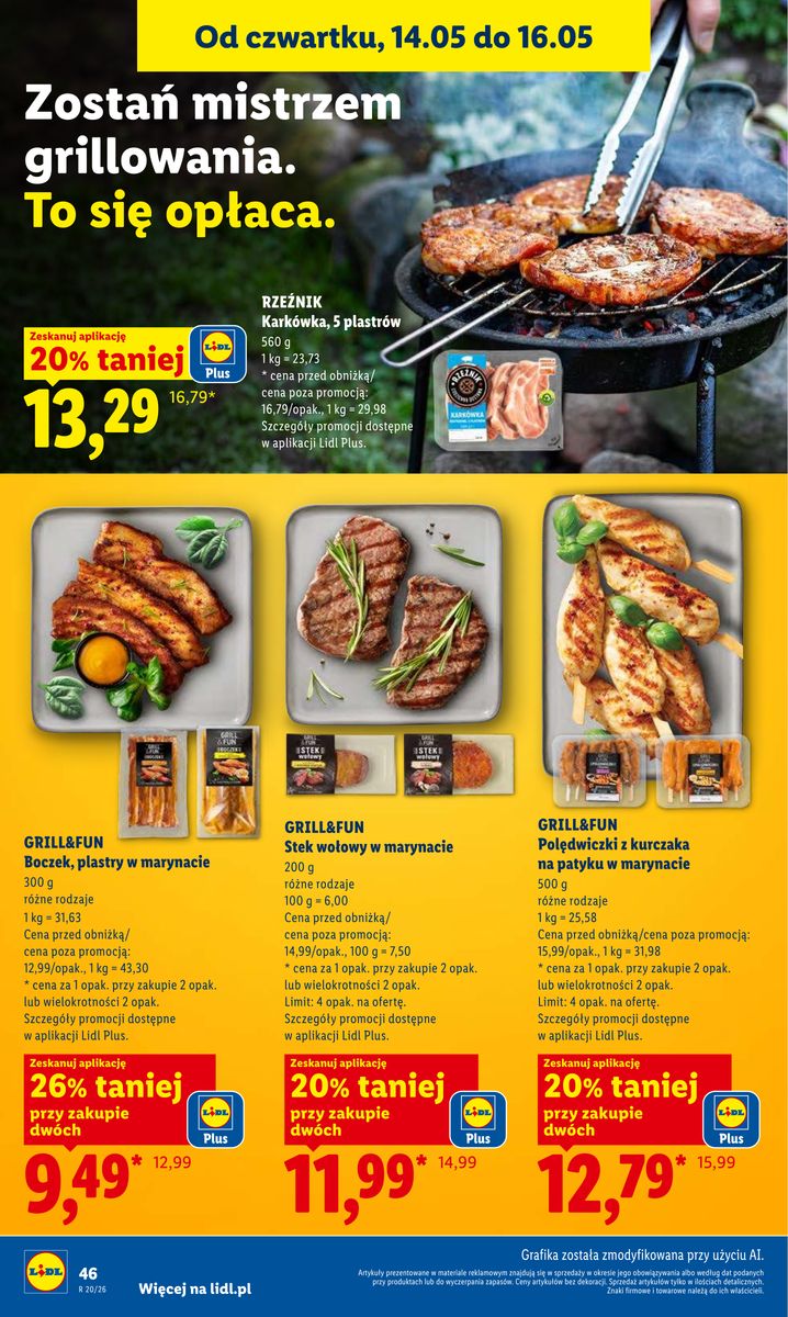 Lidl catalog page 50 — 2026-05-14 to 2026-05-16