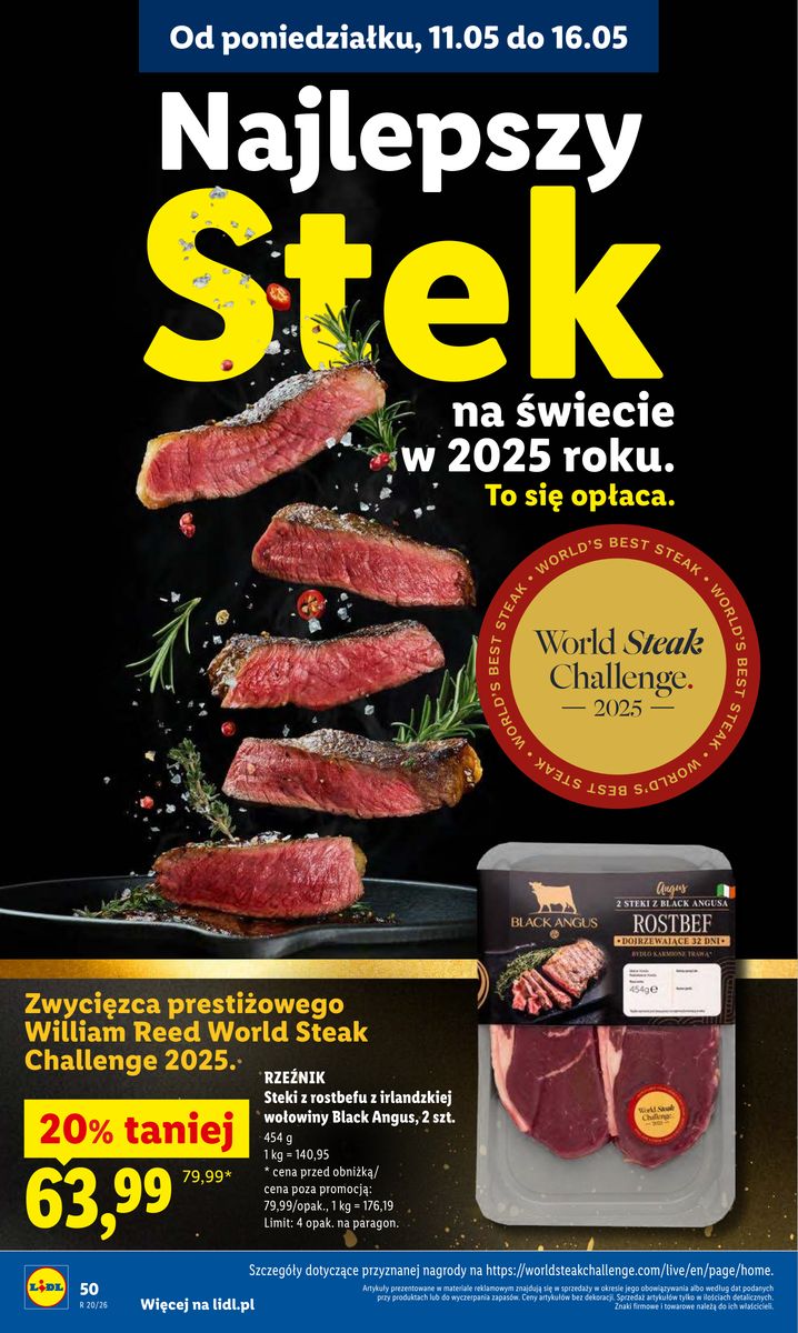 Lidl catalog page 54 — 2026-05-14 to 2026-05-16