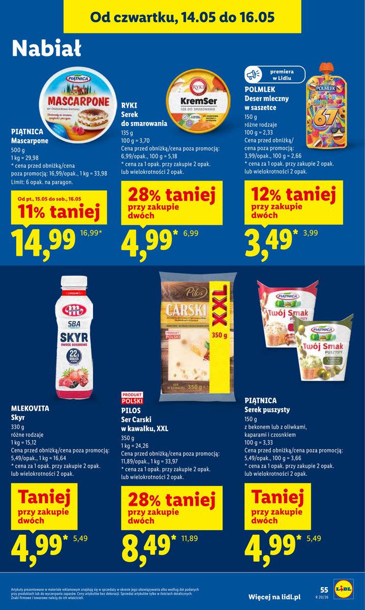Lidl catalog page 61 — 2026-05-14 to 2026-05-16