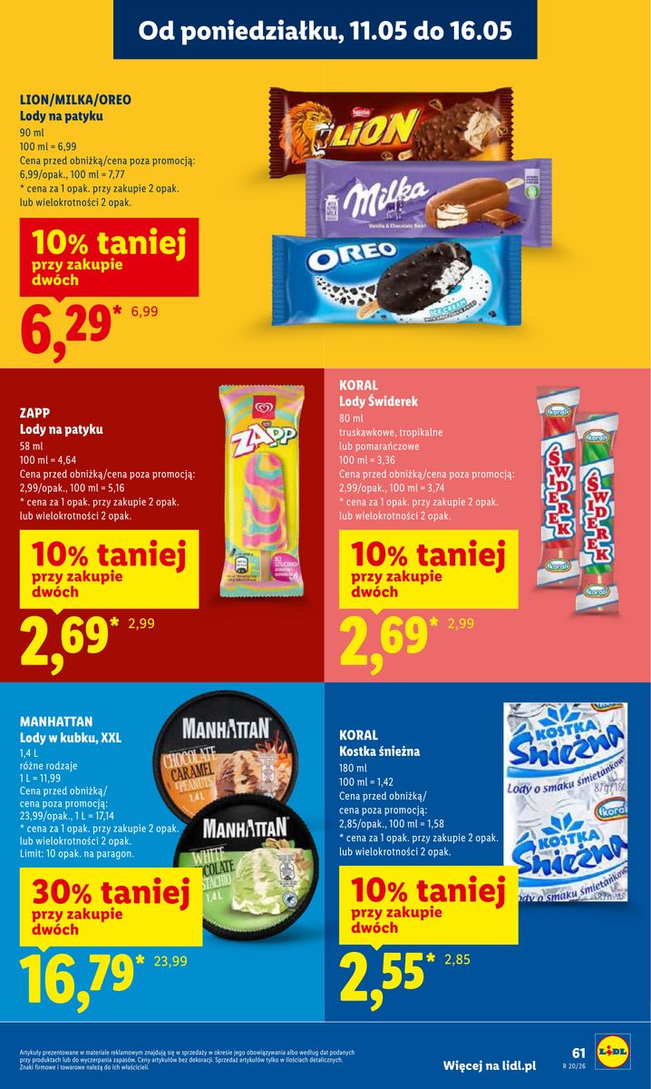 Lidl catalog page 67 — 2026-05-14 to 2026-05-16