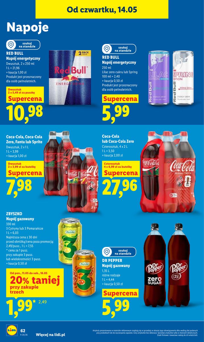 Lidl catalog page 68 — 2026-05-14 to 2026-05-16