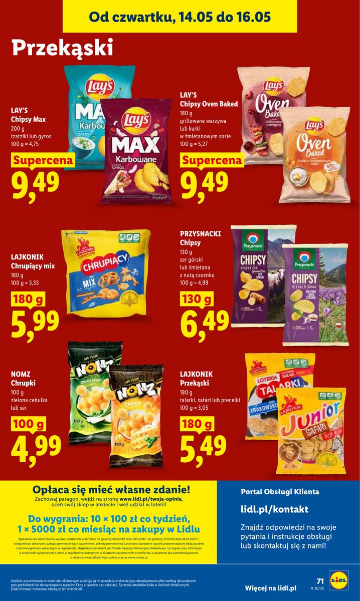 Lidl catalog page 79 — 2026-05-14 to 2026-05-16