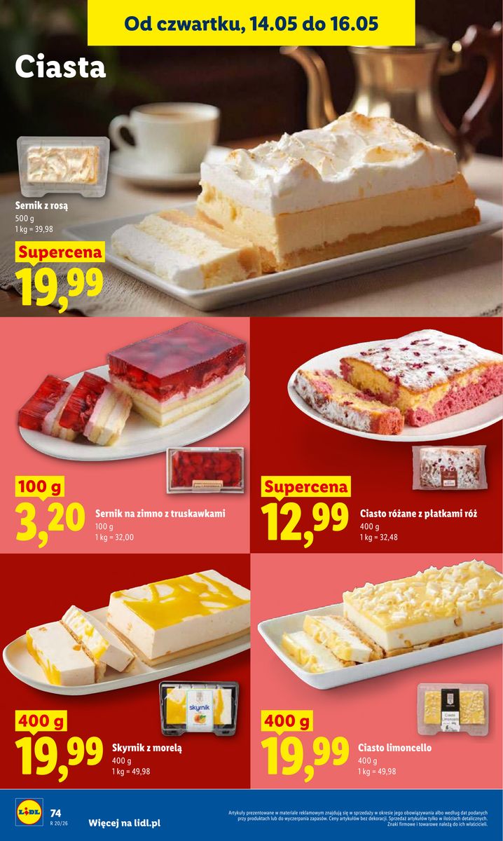 Lidl catalog page 82 — 2026-05-14 to 2026-05-16